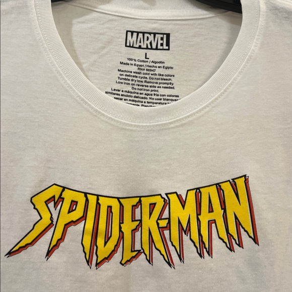 Marvel Spider-Man White Tee - Picture 2 of 6